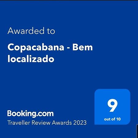 Copacabana - Bem Localizado Rio de Janeiro Exterior foto